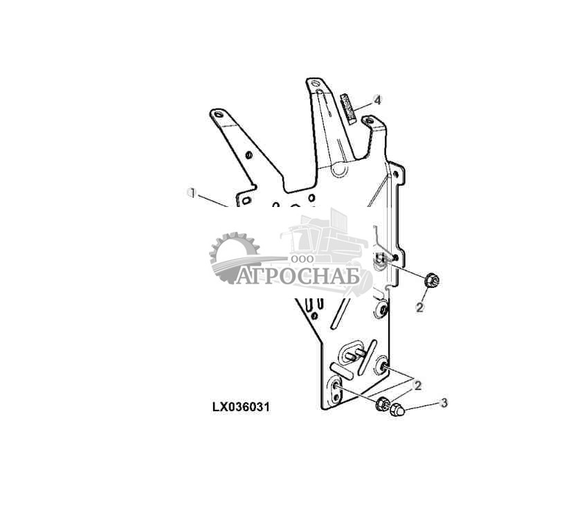 ПАНЕЛЬ ДЛЯ РЫЧАГОВ ПЕРЕКЛЮЧЕНИЯ 